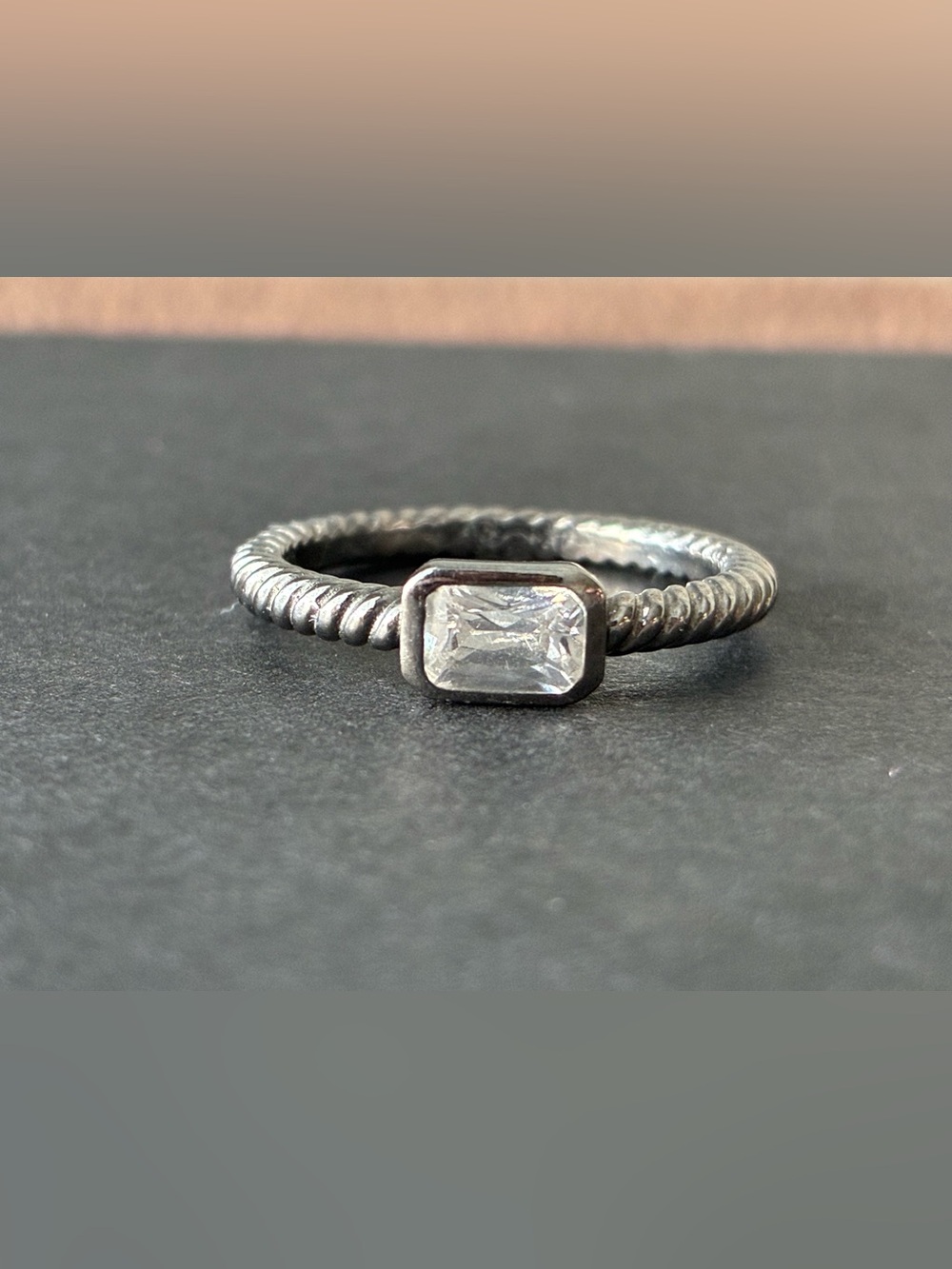 Freida Rothman Ring Sz 8